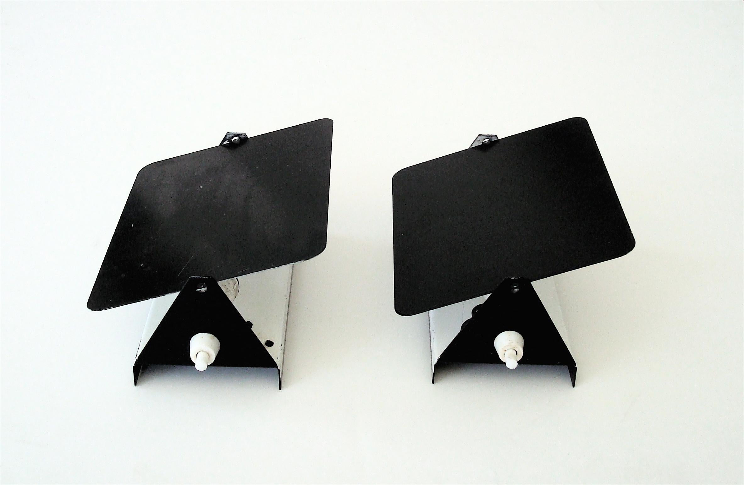Smaltato Charlotte Perriand CP-1 Wall Sconces Paris, France in vendita