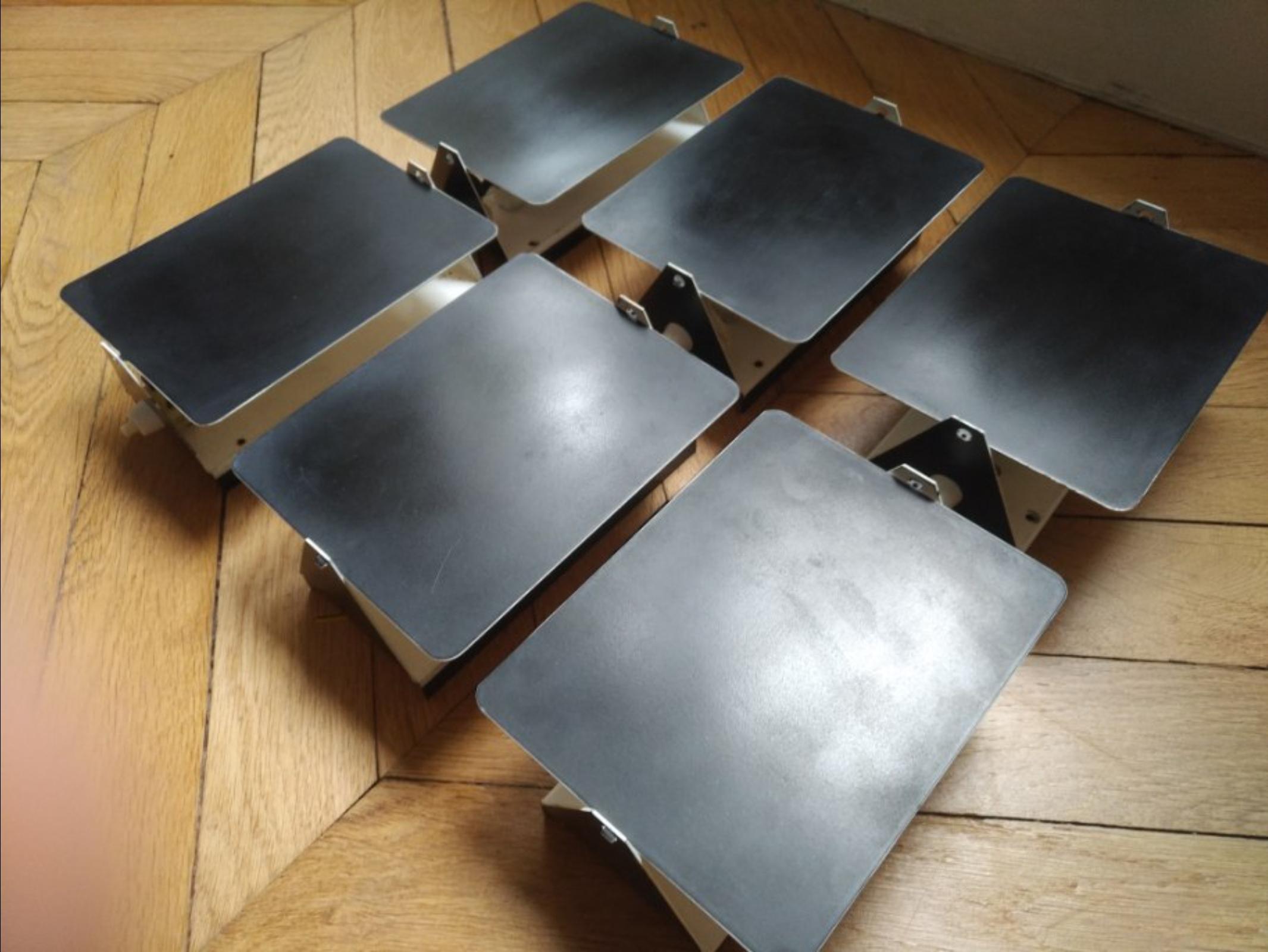 Charlotte Perriand CP1 Iconic Sconces, Les Arcs, Savoy, France In Good Condition For Sale In Paris, FR