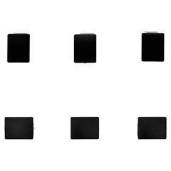 Charlotte Perriand “CP1” Sconces for Steph Simon, Black, 1958, Set of 6
