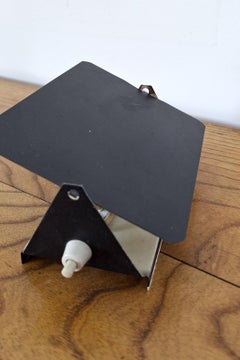 Charlotte Perriand CP1 wall sconce, Les Arcs 1600, France, circa 1969.