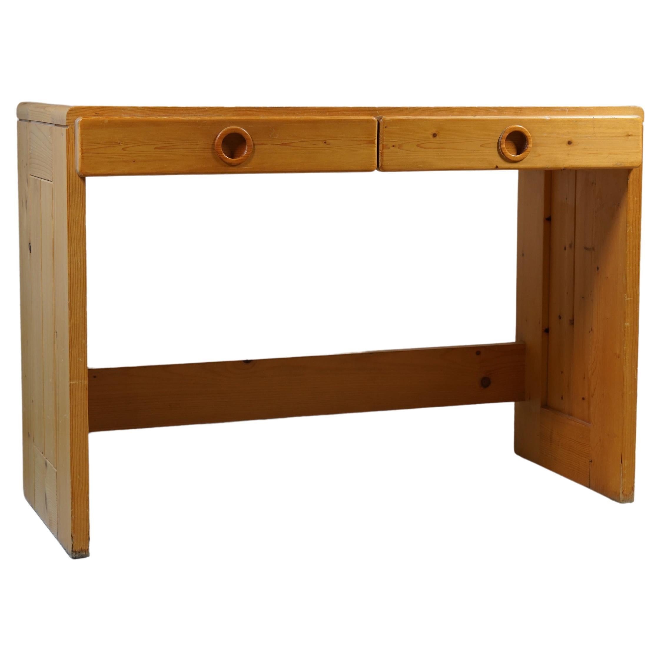 Charlotte Perriand Desk for Les Arcs, France circa 1970 For Sale