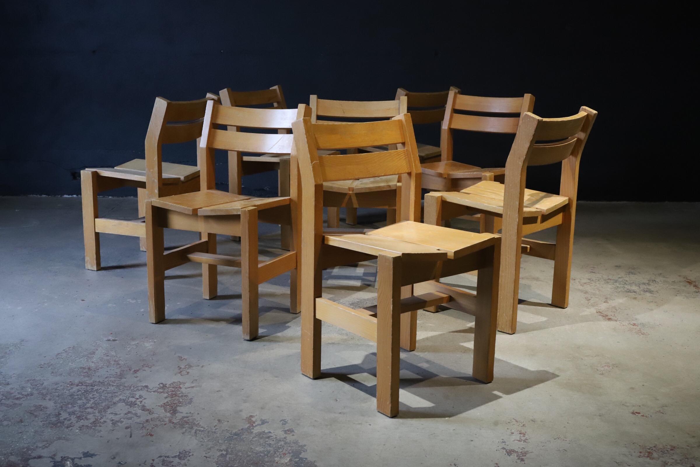 Charlotte Perriand Dining Chairs  5