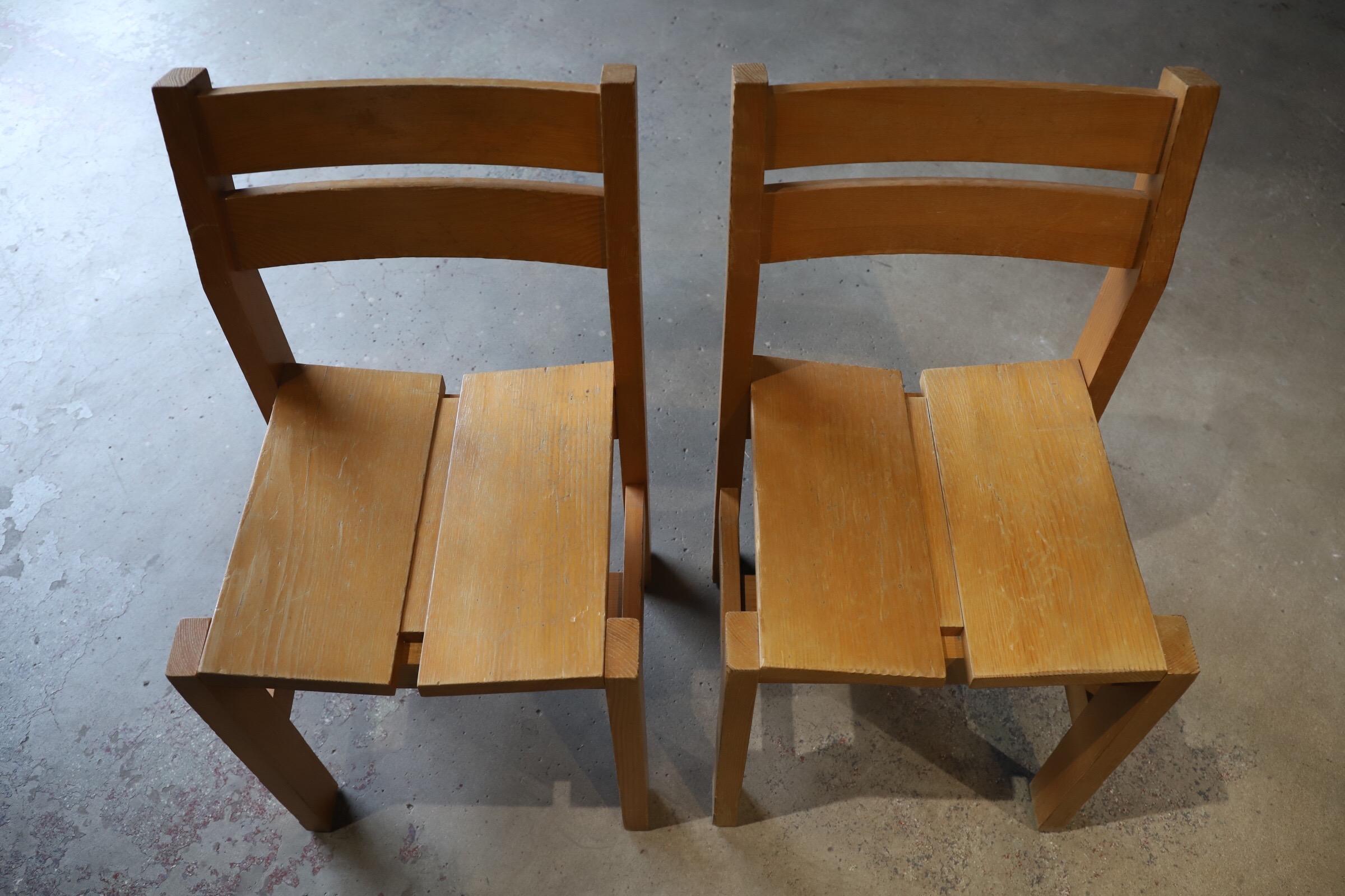 Charlotte Perriand Dining Chairs  8