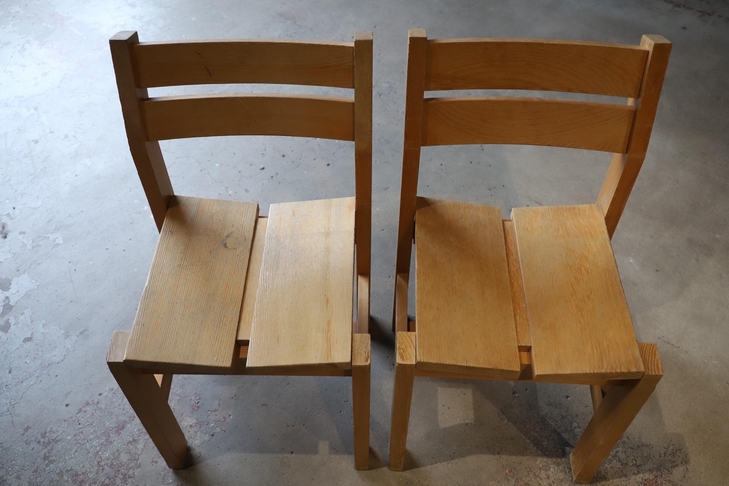 Charlotte Perriand Dining Chairs  9