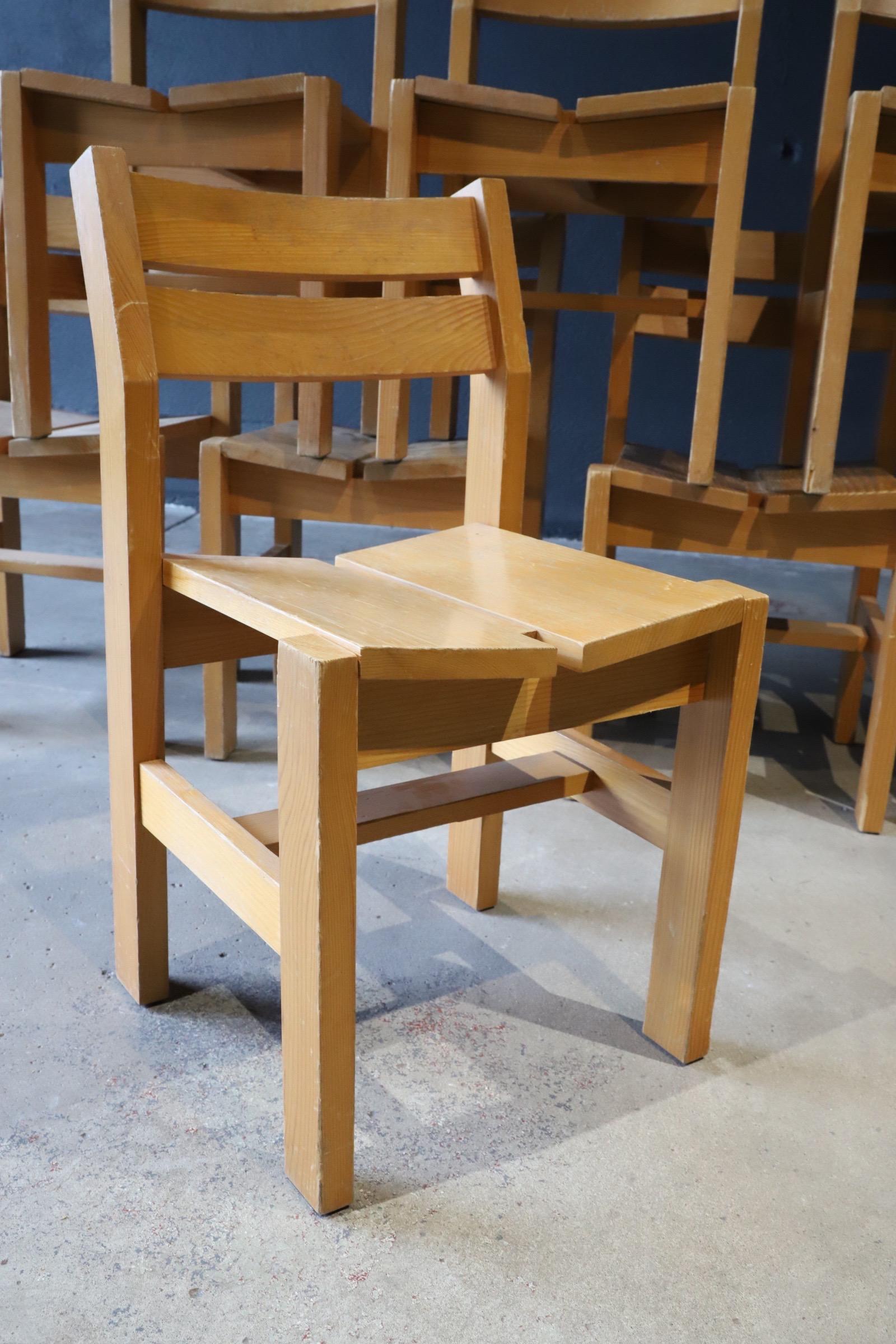 French Charlotte Perriand Dining Chairs 