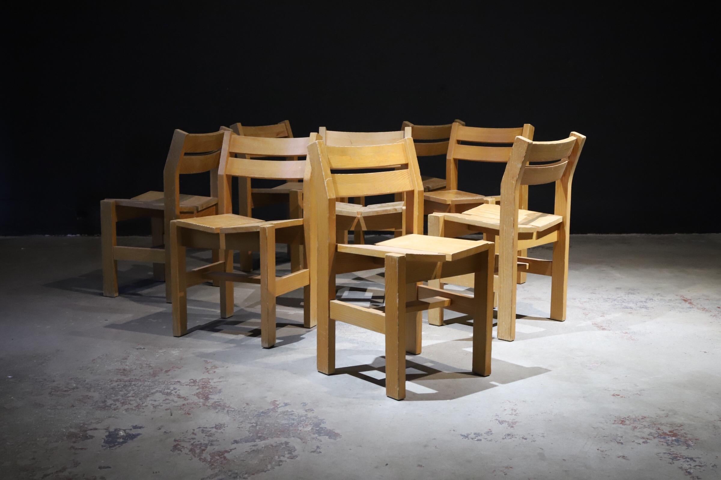 Charlotte Perriand Dining Chairs  1