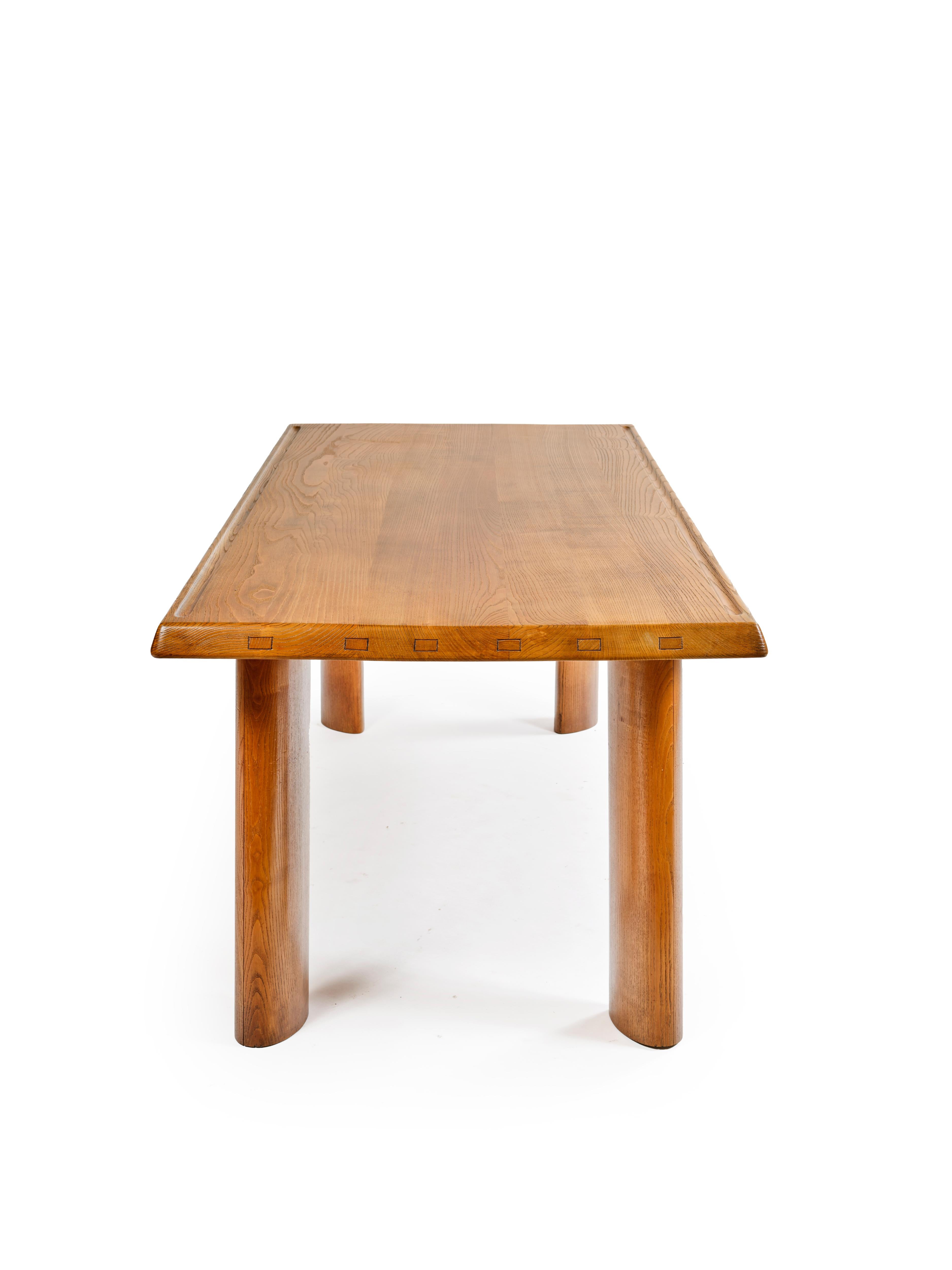 Charlotte PERRIAND, Esstisch, 1960 (Mitte des 20. Jahrhunderts) im Angebot