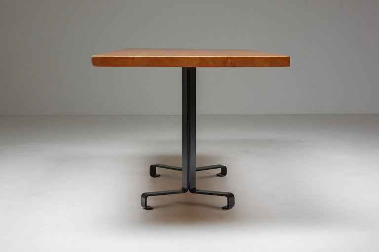 Charlotte Perriand Dining Table Les Arcs In Good Condition For Sale In Antwerp, BE
