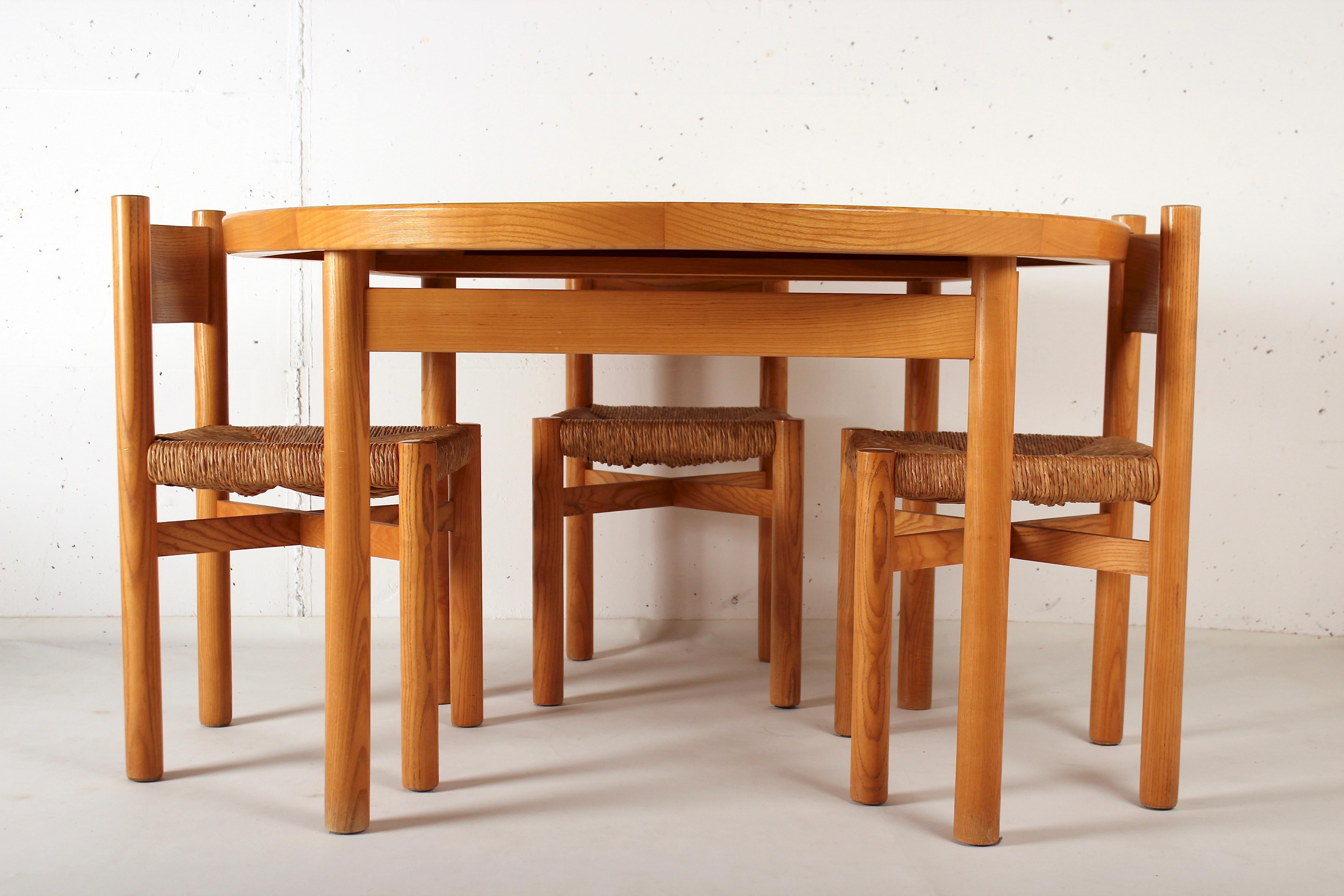 Mid-20th Century Roger Sentou Dinning Table for Sentou, France, 1960