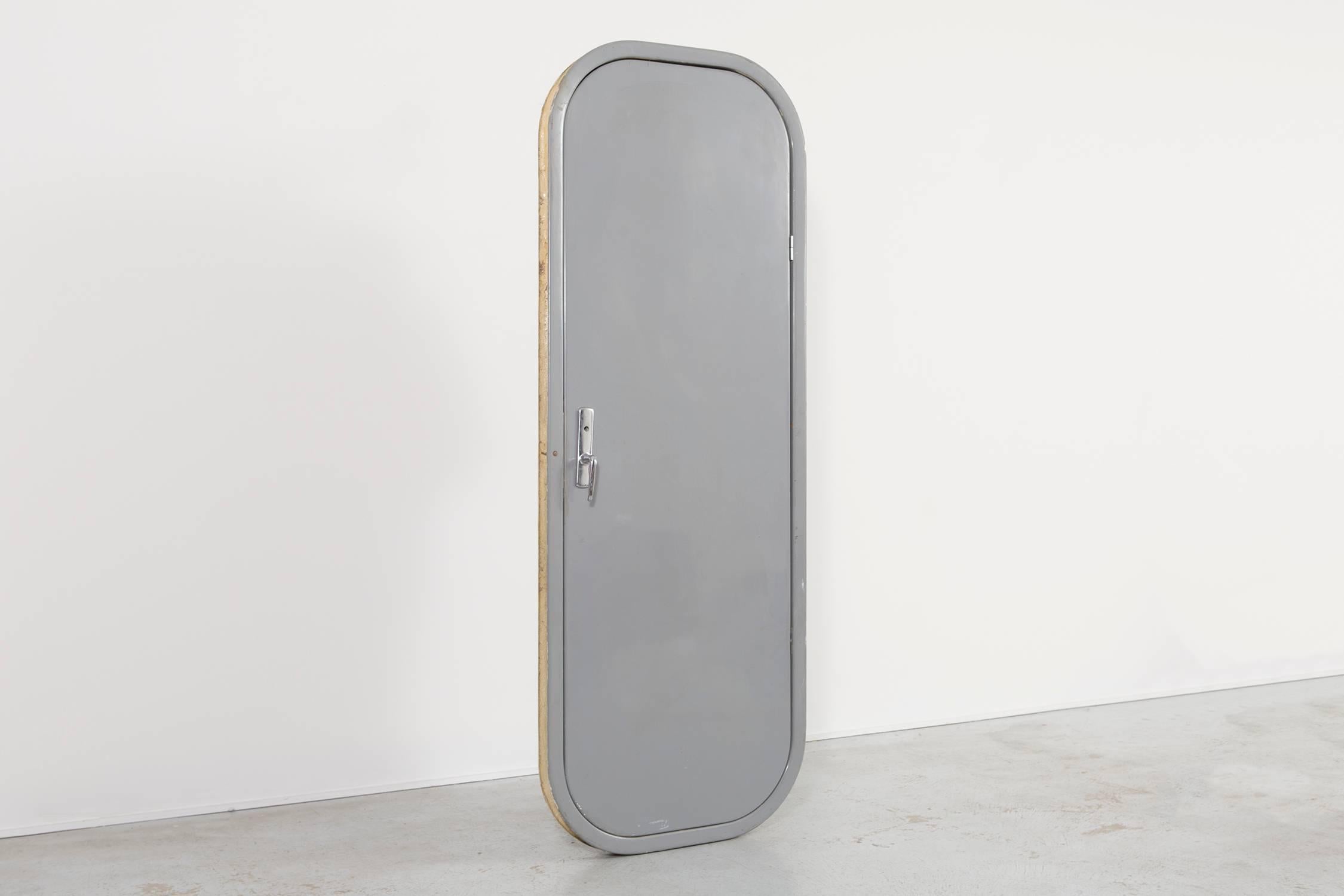 Door

Designed by Charlotte Perriand for Les Arcs

France, circa 1967

Lacquered wood and fiberglass

Measure: 76 ½