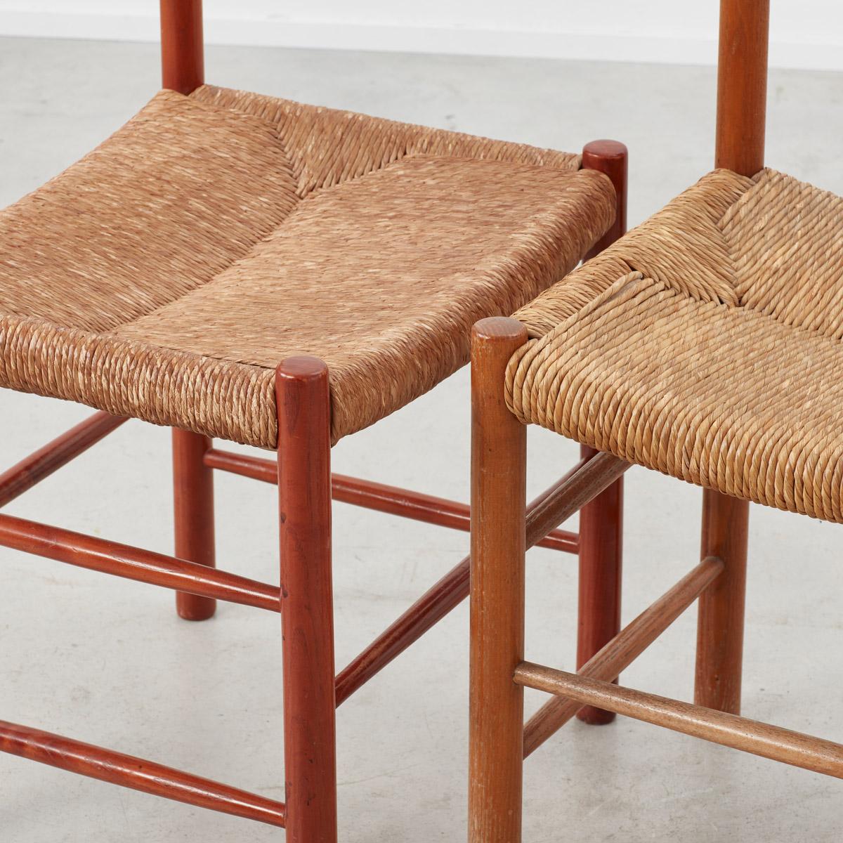 Charlotte Perriand Dordogne Chairs for Robert Sentou, France, circa 1950 2