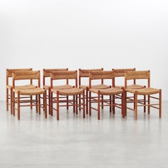 Chaises Charlotte Perriand Dordogne pour Robert Sentou:: France:: vers 1950
