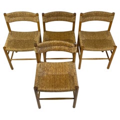Charlotte Perriand Dordogne Chairs for Robert Sentou France c1960