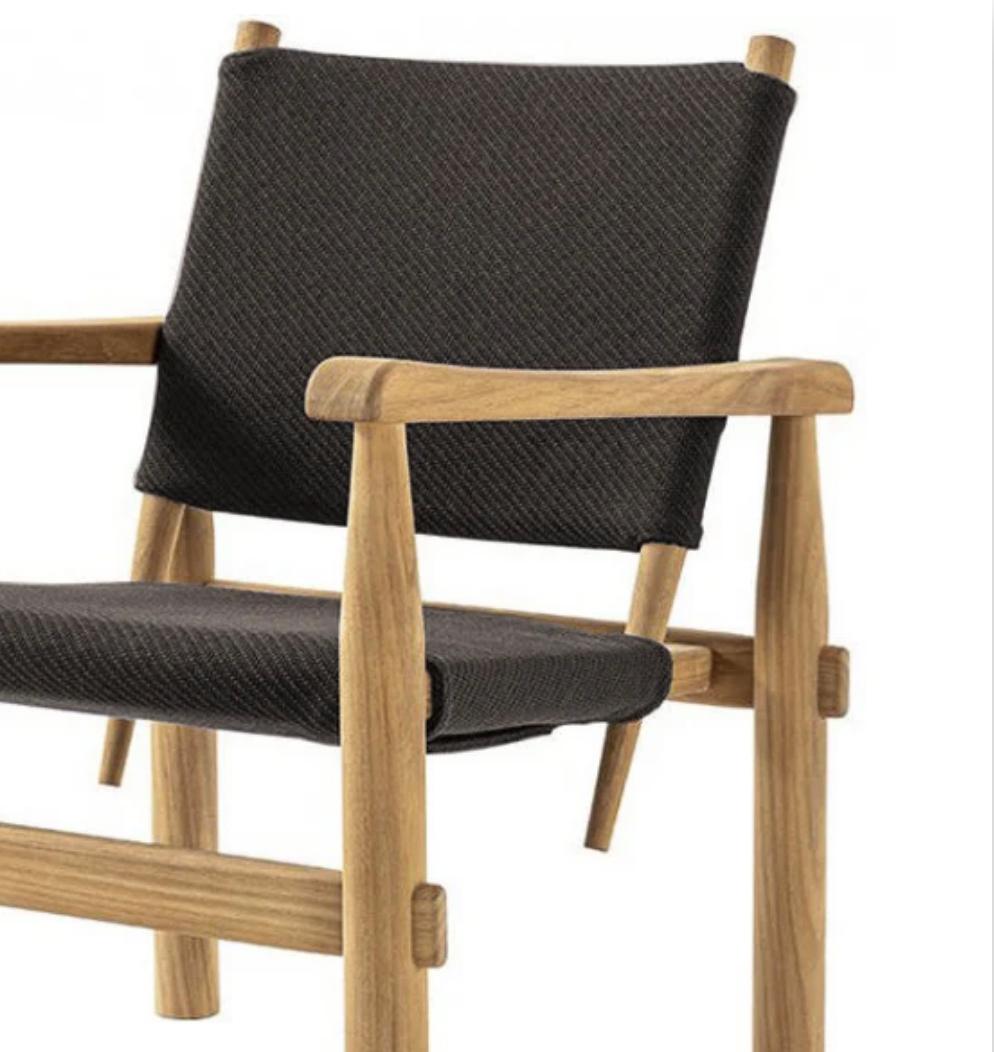 Mid-Century Modern Charlotte Perriand Doron Hotel Outdoor Armchair For Cassina For Sale