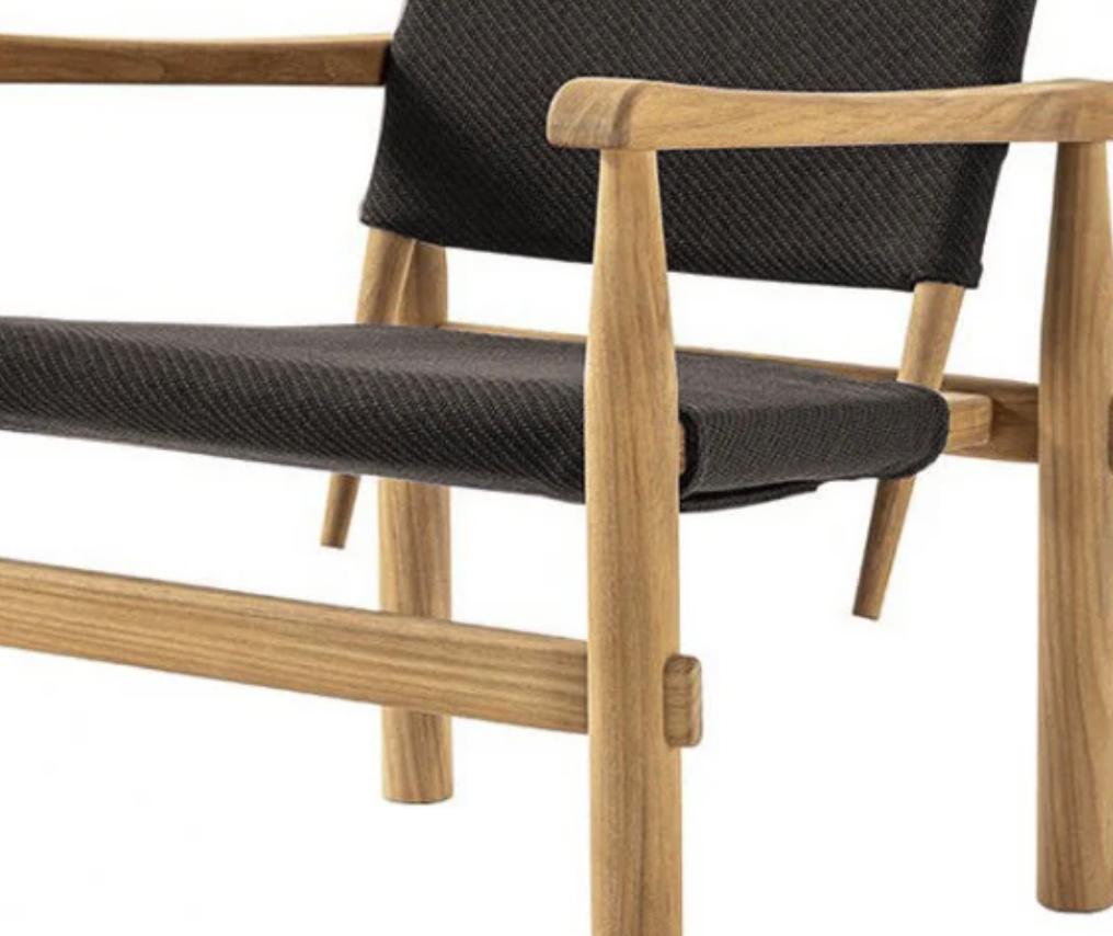 Italian Charlotte Perriand Doron Hotel Outdoor Armchair For Cassina For Sale