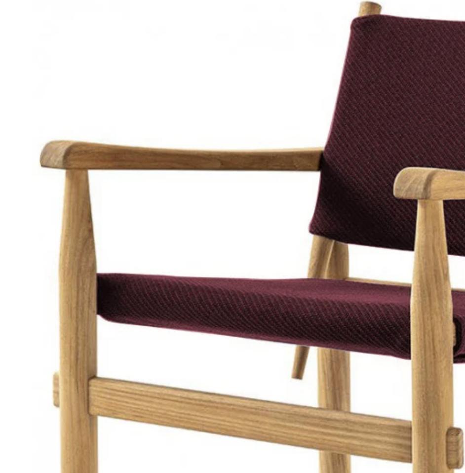 Legno Charlotte Perriand Poltrona Doron Hotel per esterni per Cassina in vendita