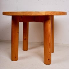 Charlotte Perriand Doron type table for the Résidence Les Allues in Méribel 1971