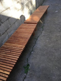 Charlotte Perriand Duckboard Bench, 1969