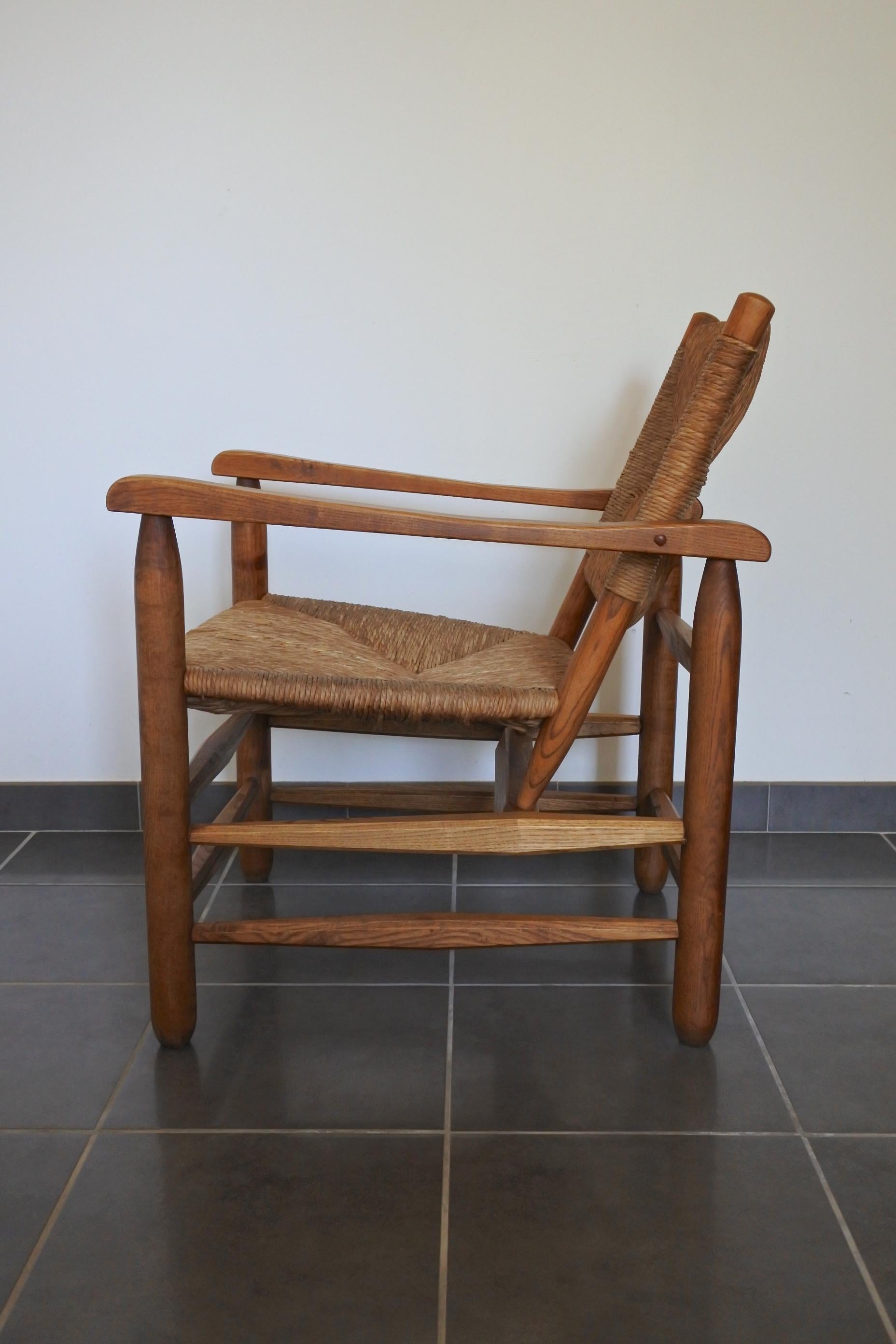 charlotte perriand rush chairs