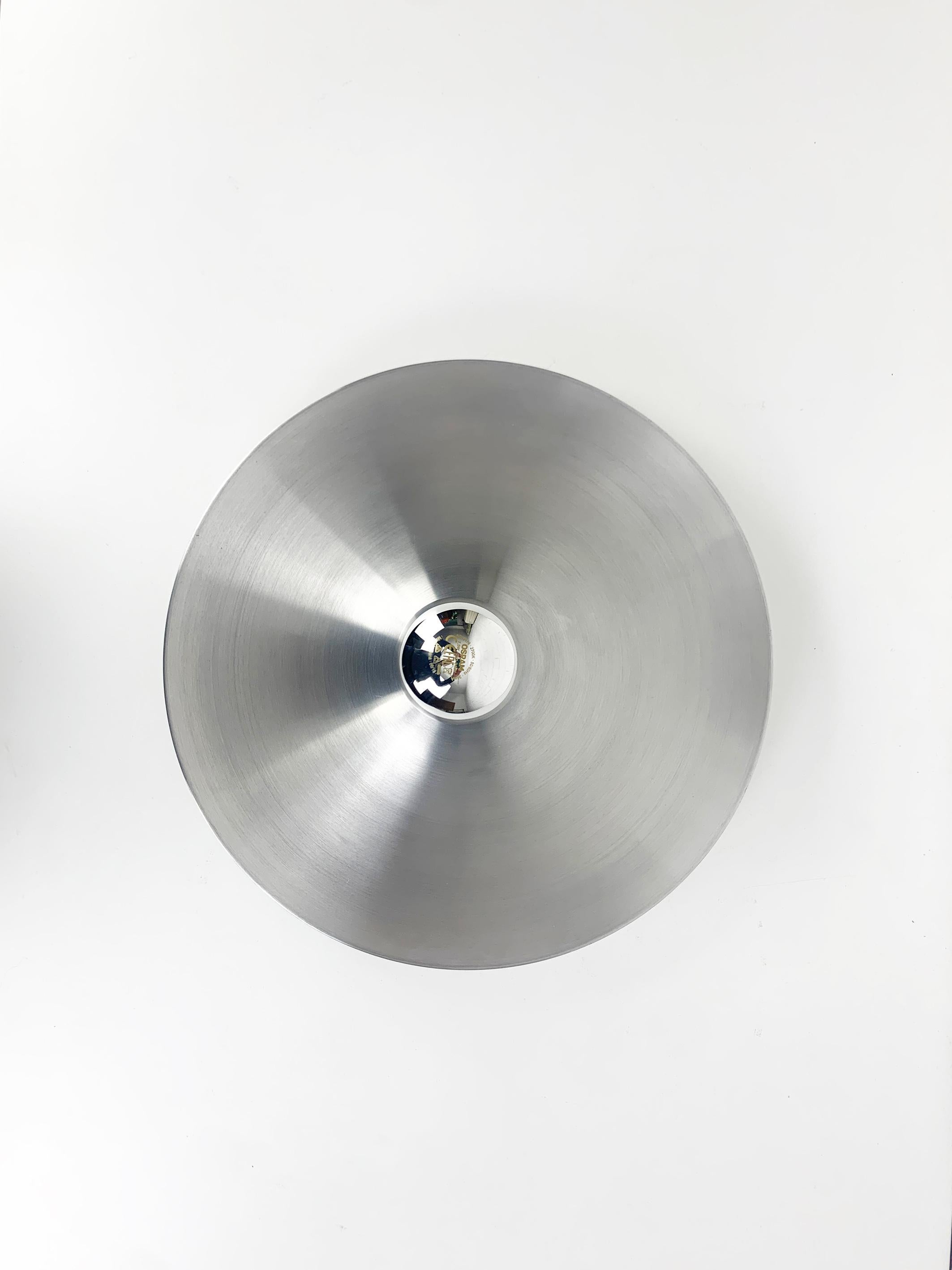 German Charlotte Perriand Flush Wall Lamp for Les Arcs, Sconce, 1960s