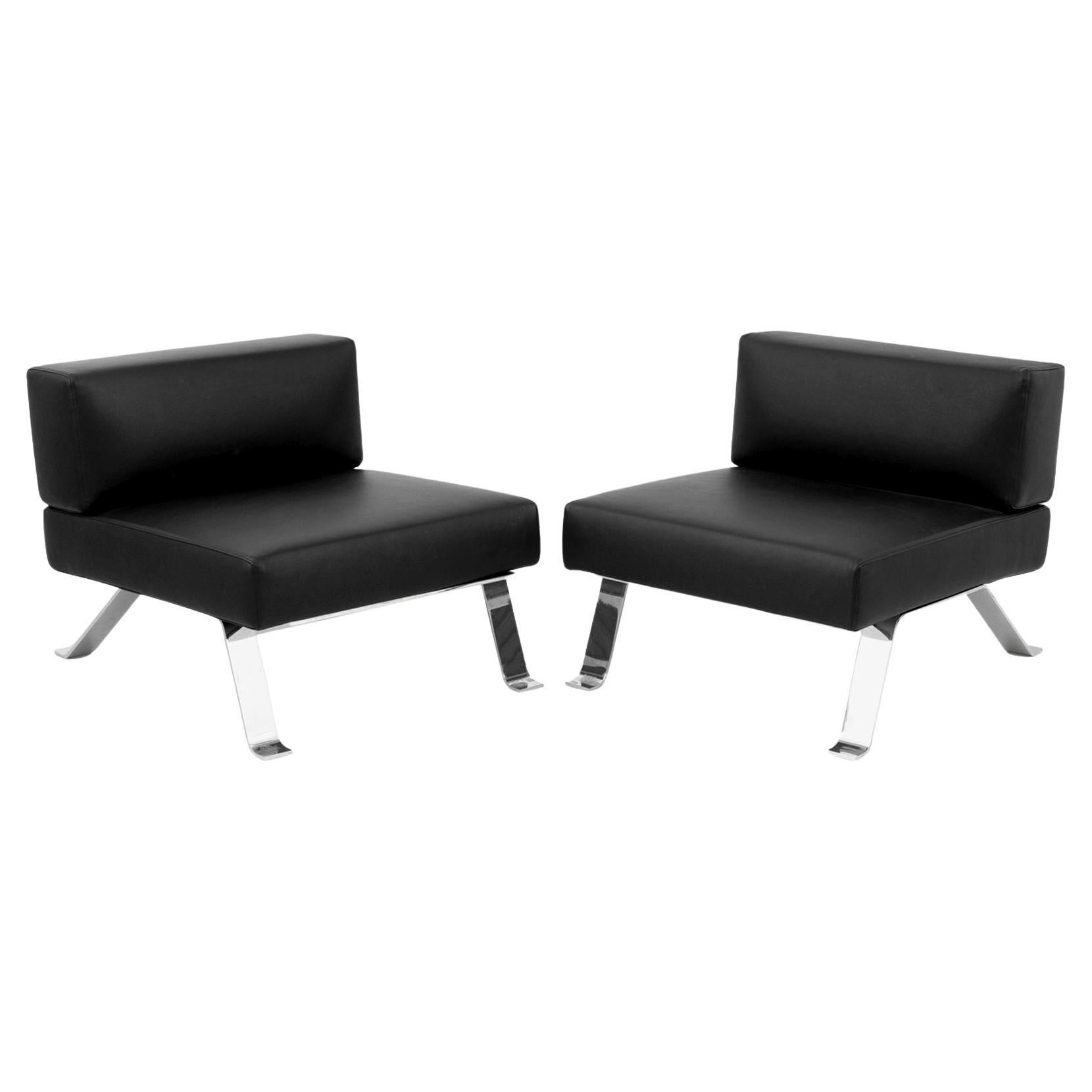 Charlotte Perriand für Cassina Ombra 512 Stühle, 2 im Angebot