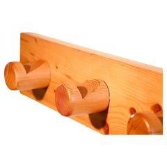 Charlotte Perriand for Les Arcs Pine Coat Rack