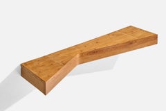 Charlotte Perriand, Freeform Console Bench, Pine, France, 1967