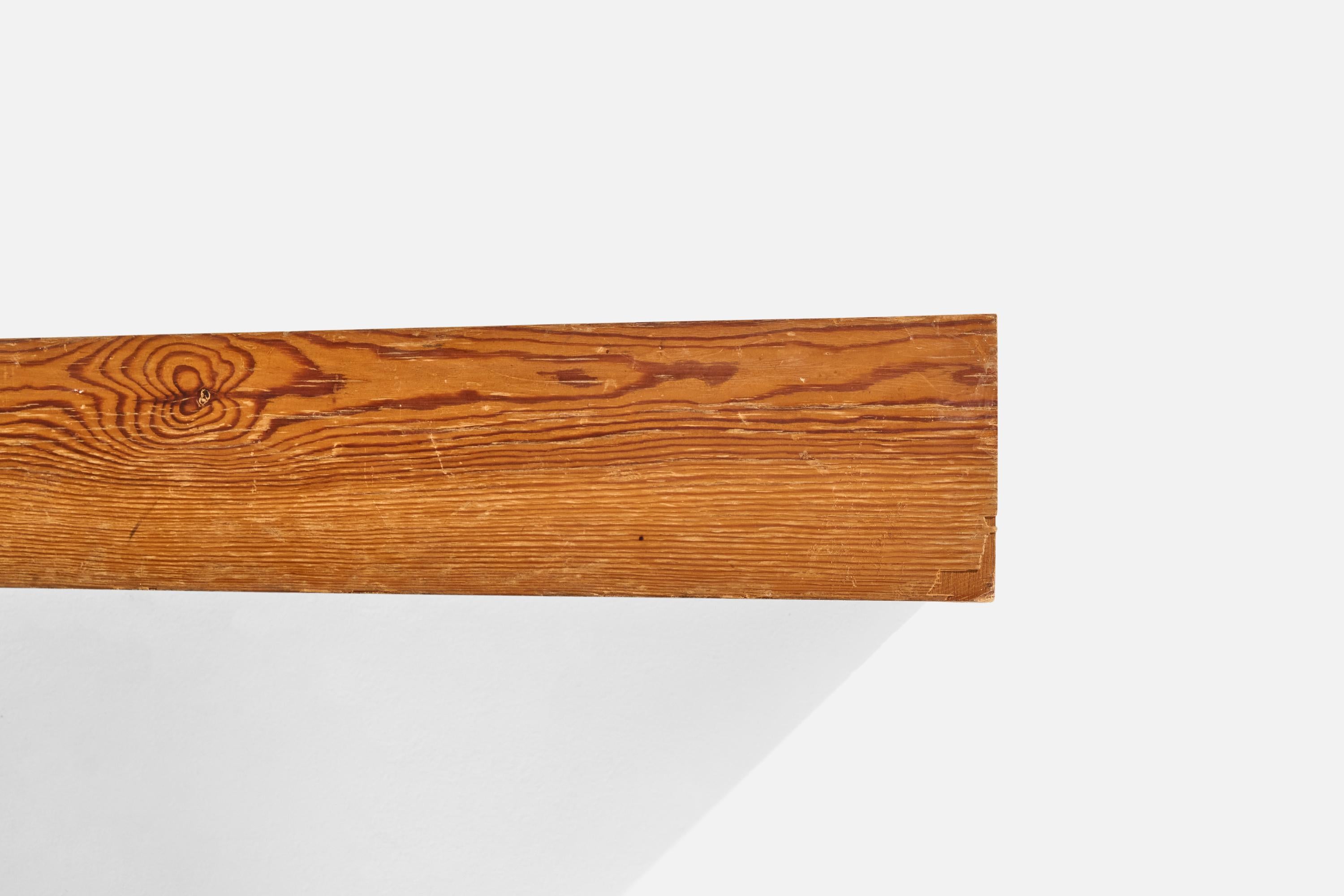Charlotte Perriand, Freeform Console Bench, Pine, France, 1967 For Sale 2