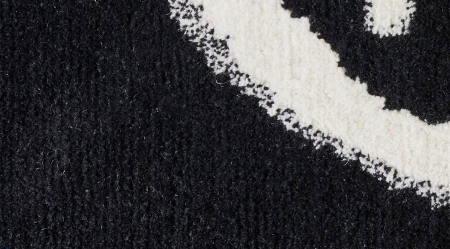Italian Charlotte Perriand Graffiti Rug For Cassina For Sale