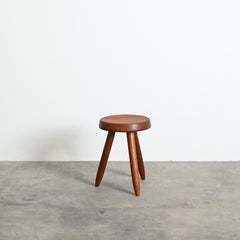 Charlotte Perriand High Berger Stool Authentic & Rare Mid-Century Modern