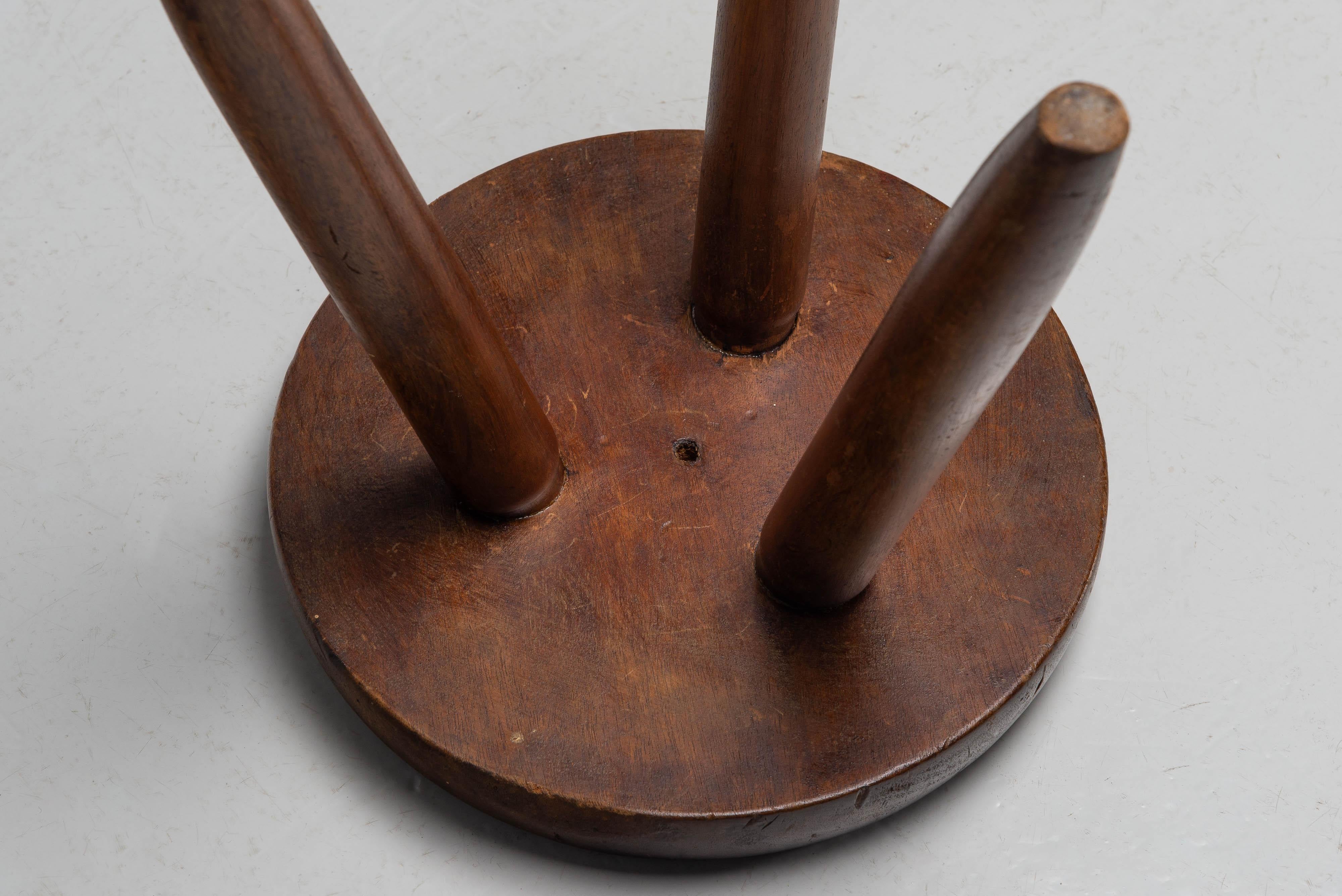 Charlotte Perriand Taburete alto Berger Steph Simon Francia 1953 en venta 7