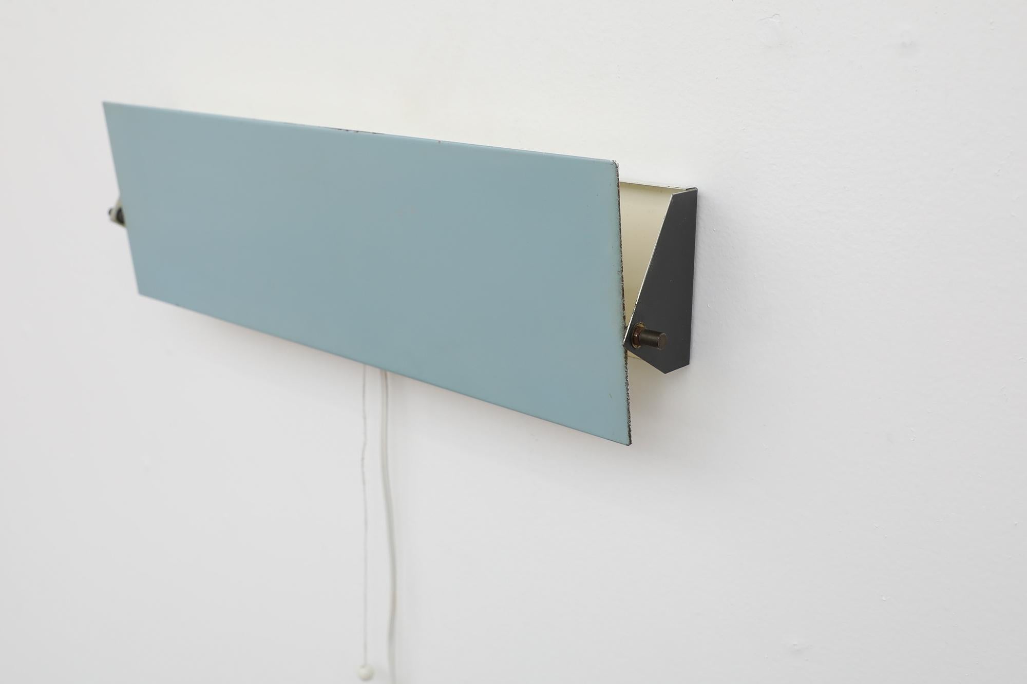 Charlotte Perriand Inspired Baby Blue Wall Sconce by Anvia 2