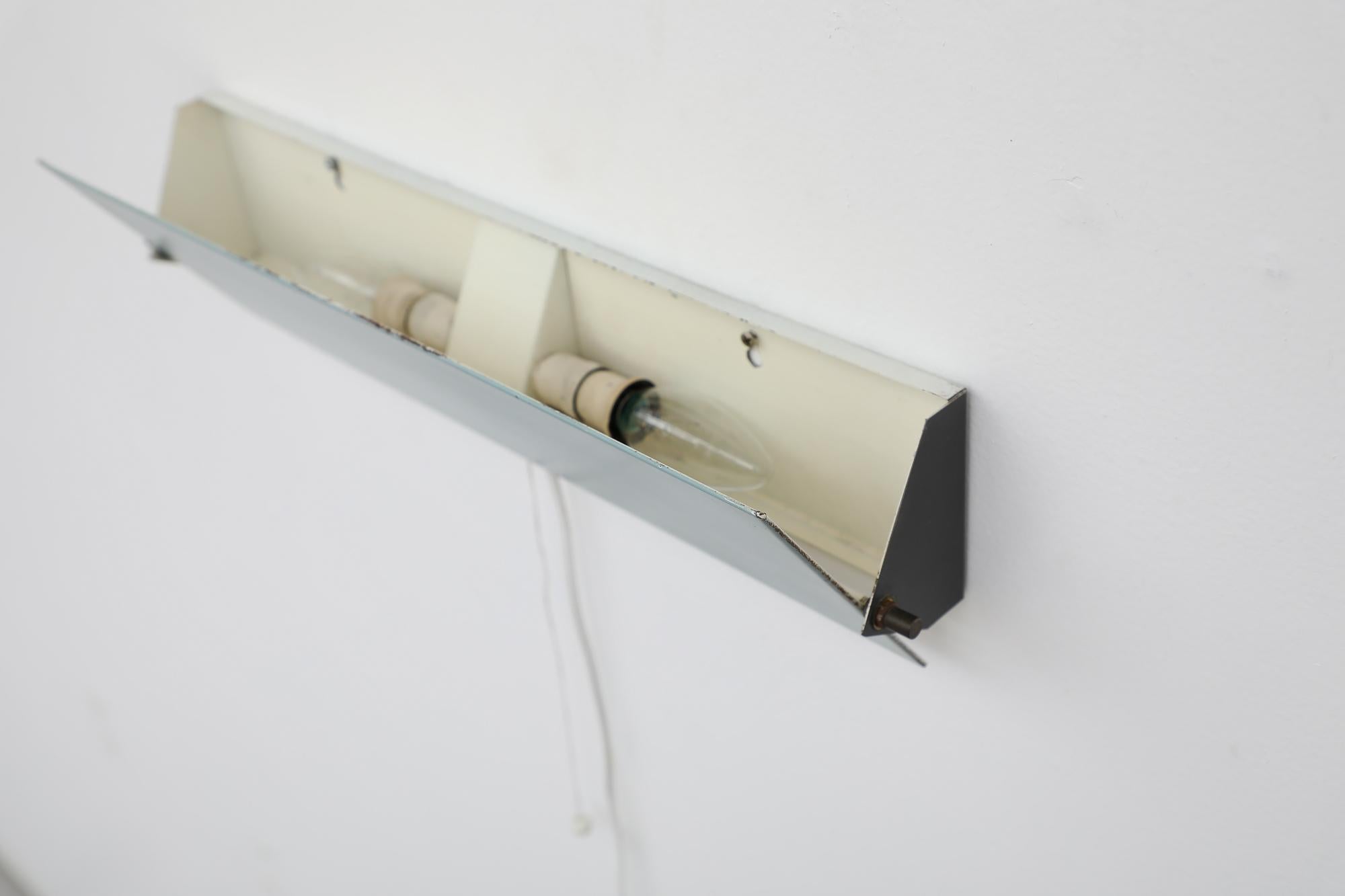 Charlotte Perriand Inspired Baby Blue Wall Sconce by Anvia 4
