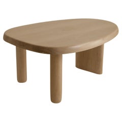 Charlotte Perriand Inspired Coffee Table in Solid White Oak by Boyd & Allister