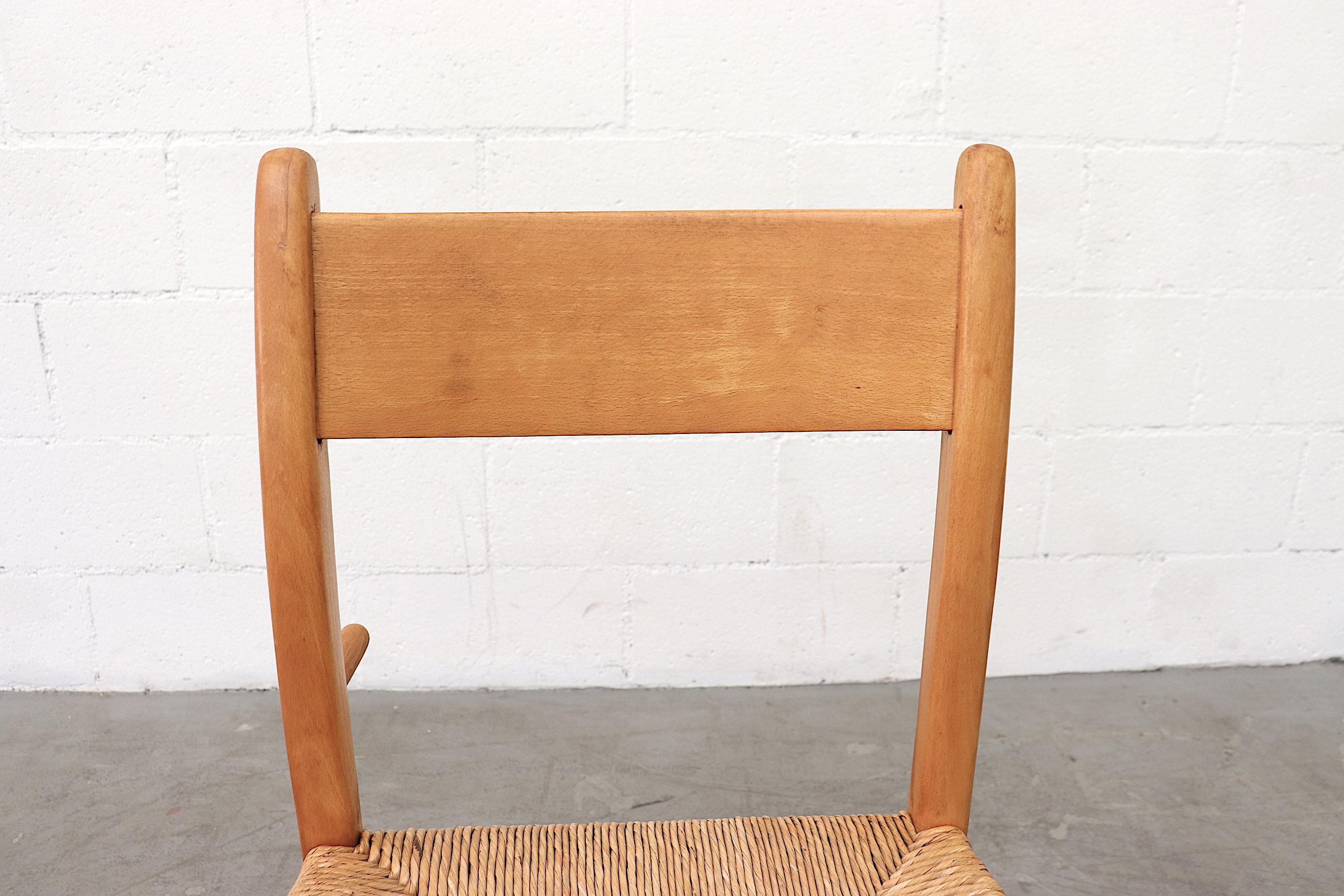 Charlotte Perriand Inspired Dutch Church Chairs 4
