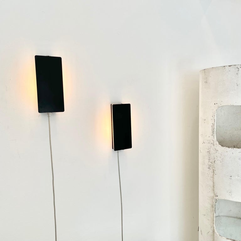 Charlotte Perriand Large CP-1 Wall Lights, 1960 In Good Condition For Sale In Los Angeles, CA