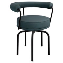 Charlotte Perriand LC7 Outdoors Textured Black Chair by Cassina