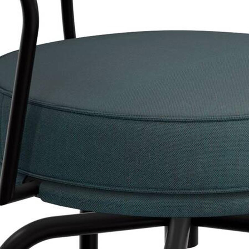 Charlotte Perriand LC7 Outdoors Textured Black Chair by Cassina 1