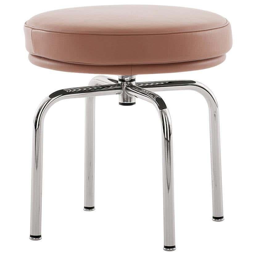 Italian Charlotte Perriand LC8 Stool by Cassina For Sale