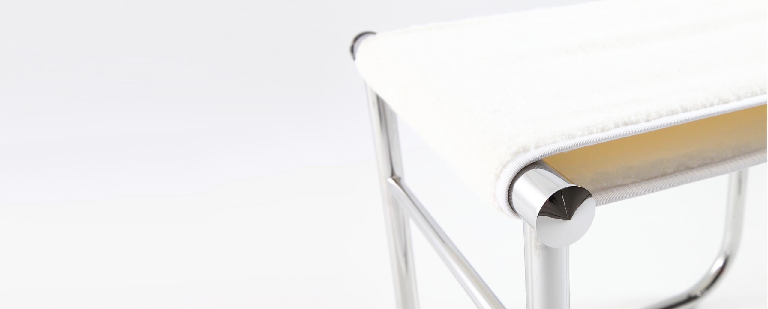 Mid-Century Modern Charlotte Perriand LC9 Stool by Cassina