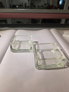 Charlotte Perriand Le Corbusier Cendrier attrape-tout Verre d'art travaillé à la main, années 1950