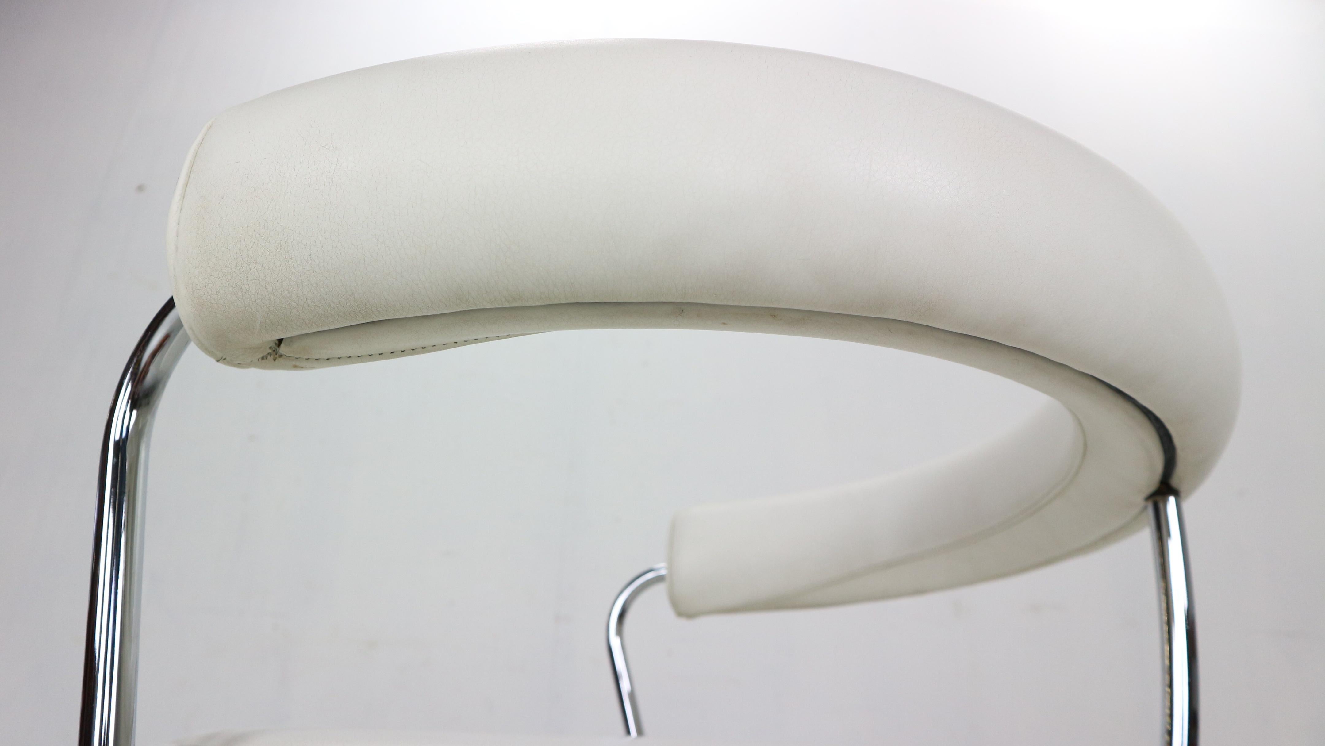 Charlotte Perriand, Le Corbusier “LC7” Swivel Chair for Cassina, 1927, Italy 2