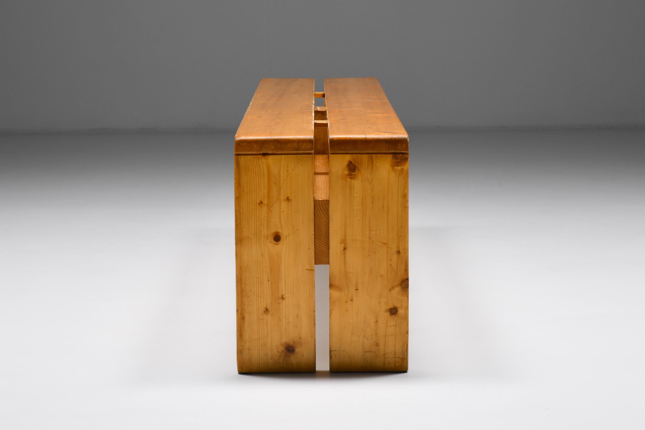 Charlotte Perriand Les Arcs Bench 2