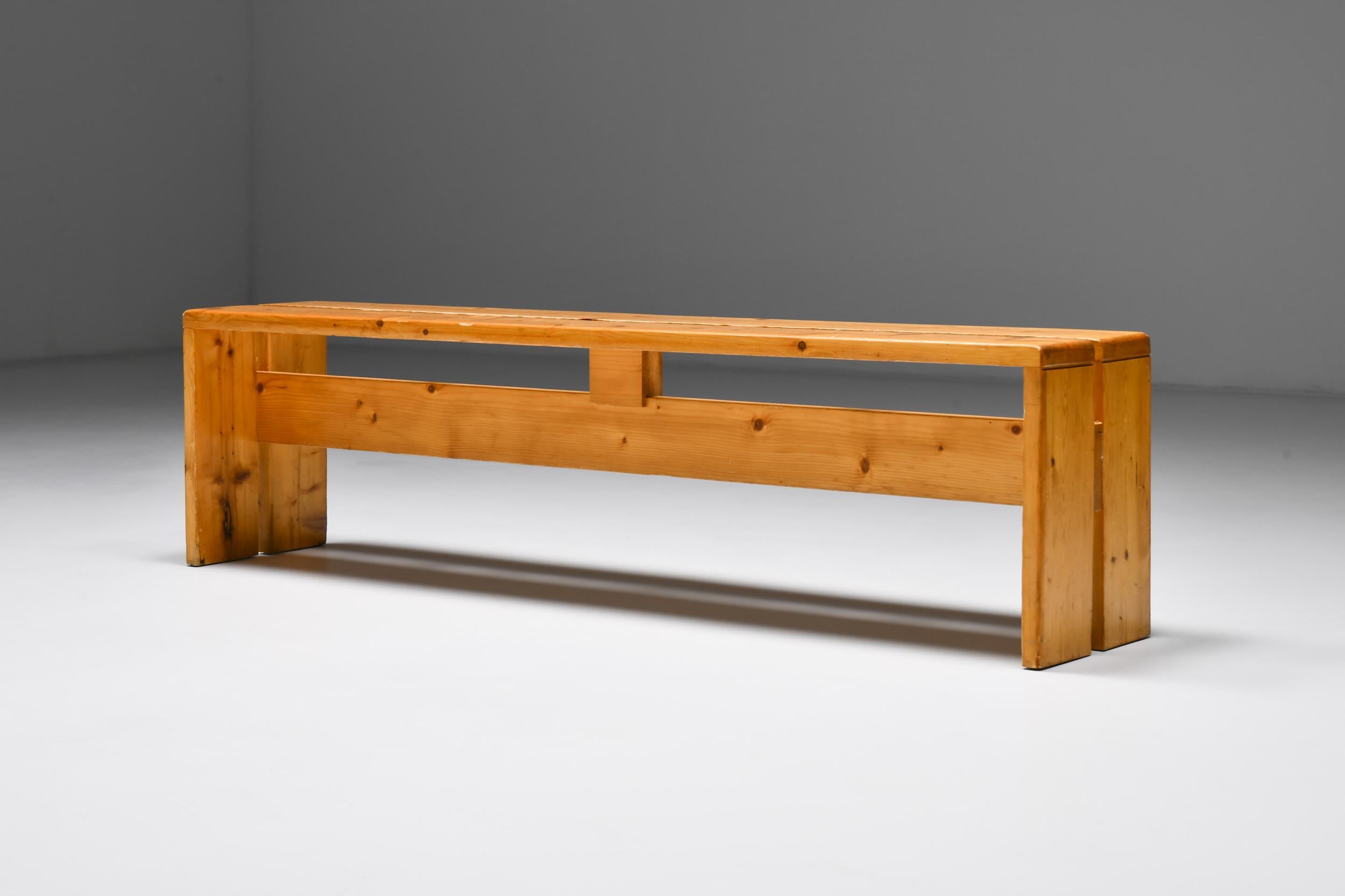 Charlotte Perriand Les Arcs Bench 3