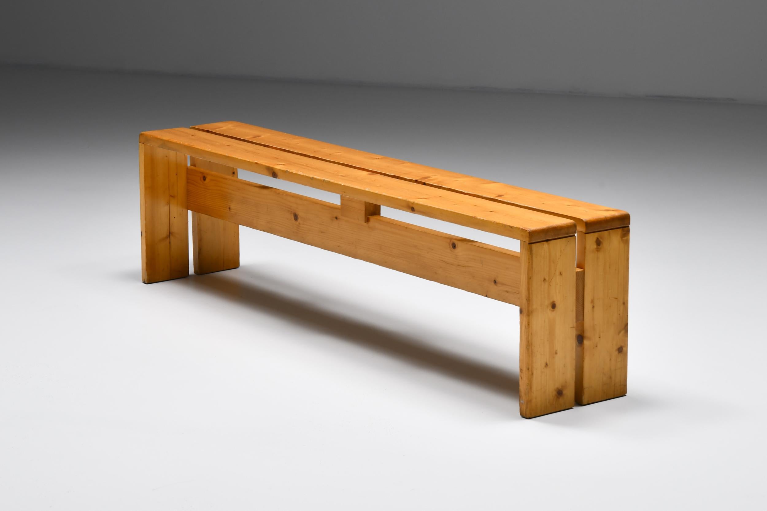 Charlotte Perriand Les Arcs Bench 4