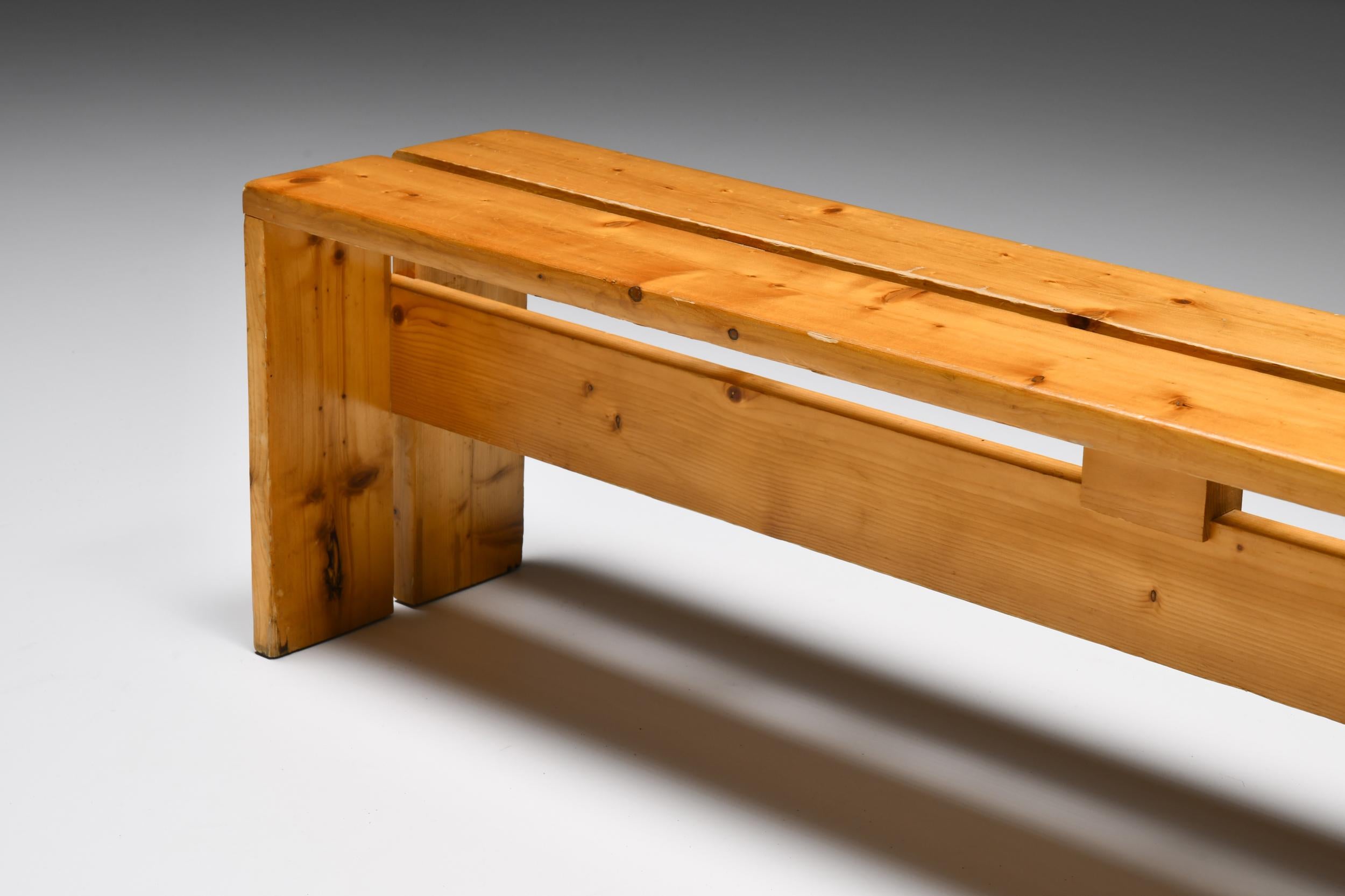 Charlotte Perriand Les Arcs Bench 5