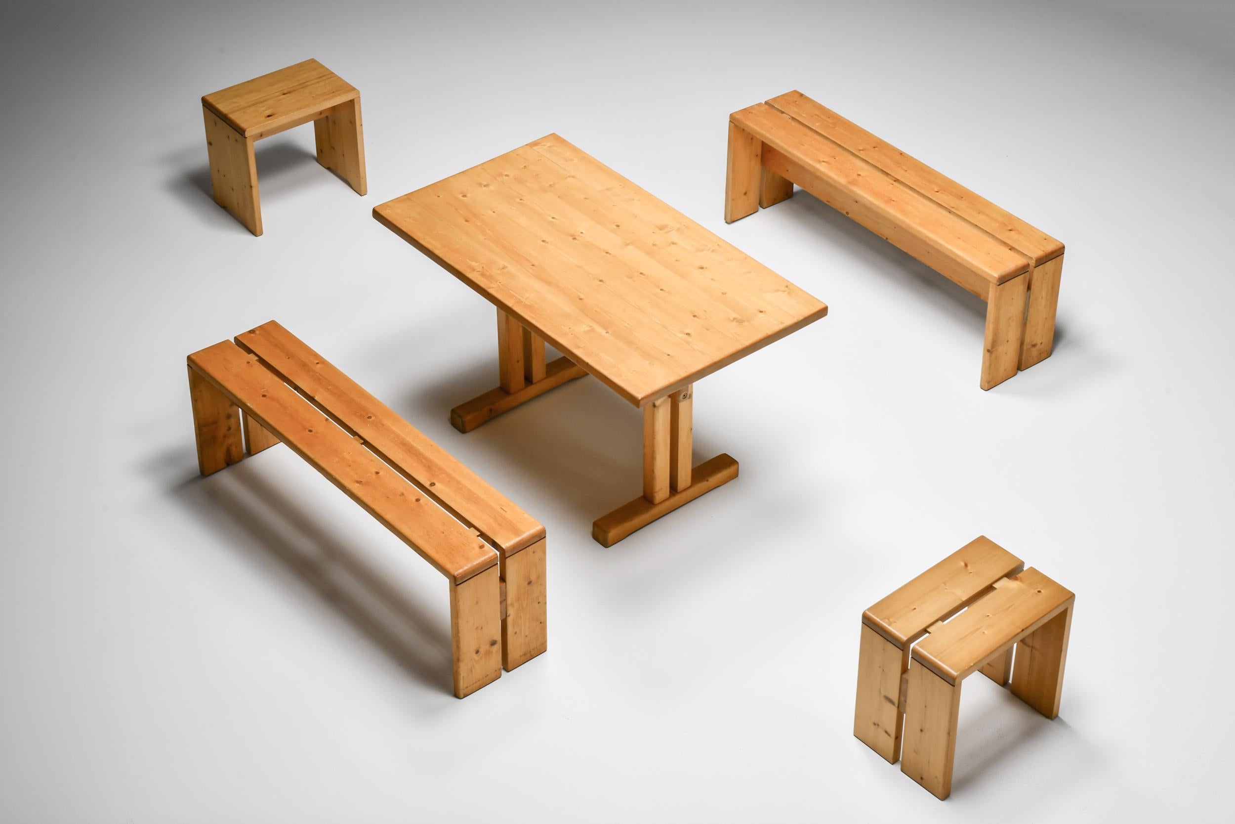 Charlotte Perriand Les Arcs Bench 8