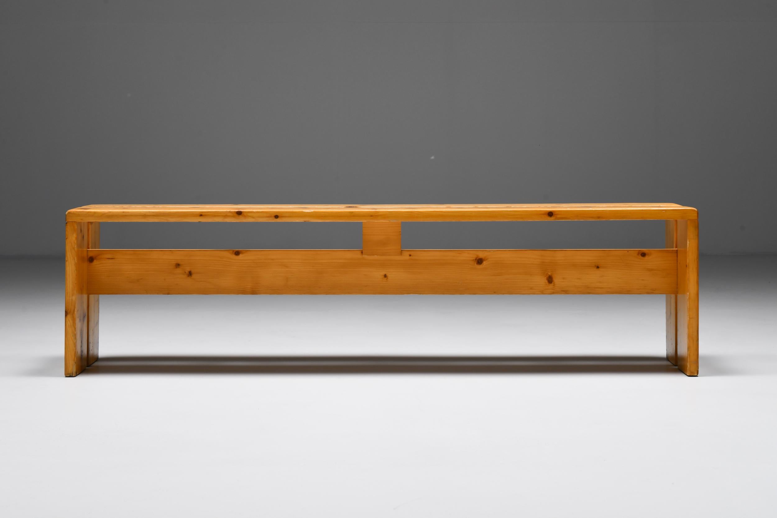 Charlotte Perriand Les Arcs Bench 1