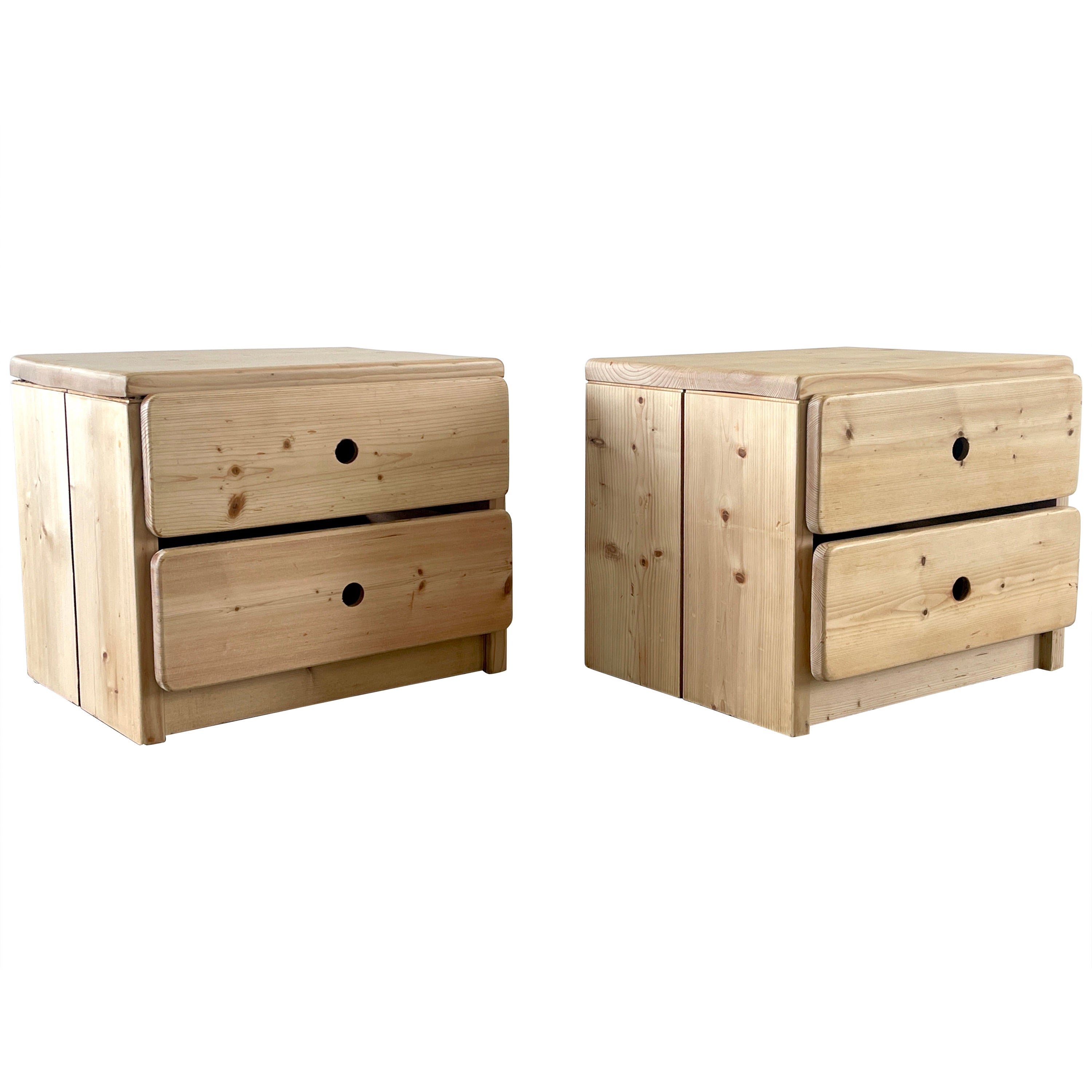 Charlotte Perriand Les Arcs Nightstands