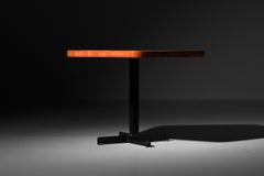 Charlotte Perriand “Les Arcs” pentagonal dining table in pine from the 1960s
